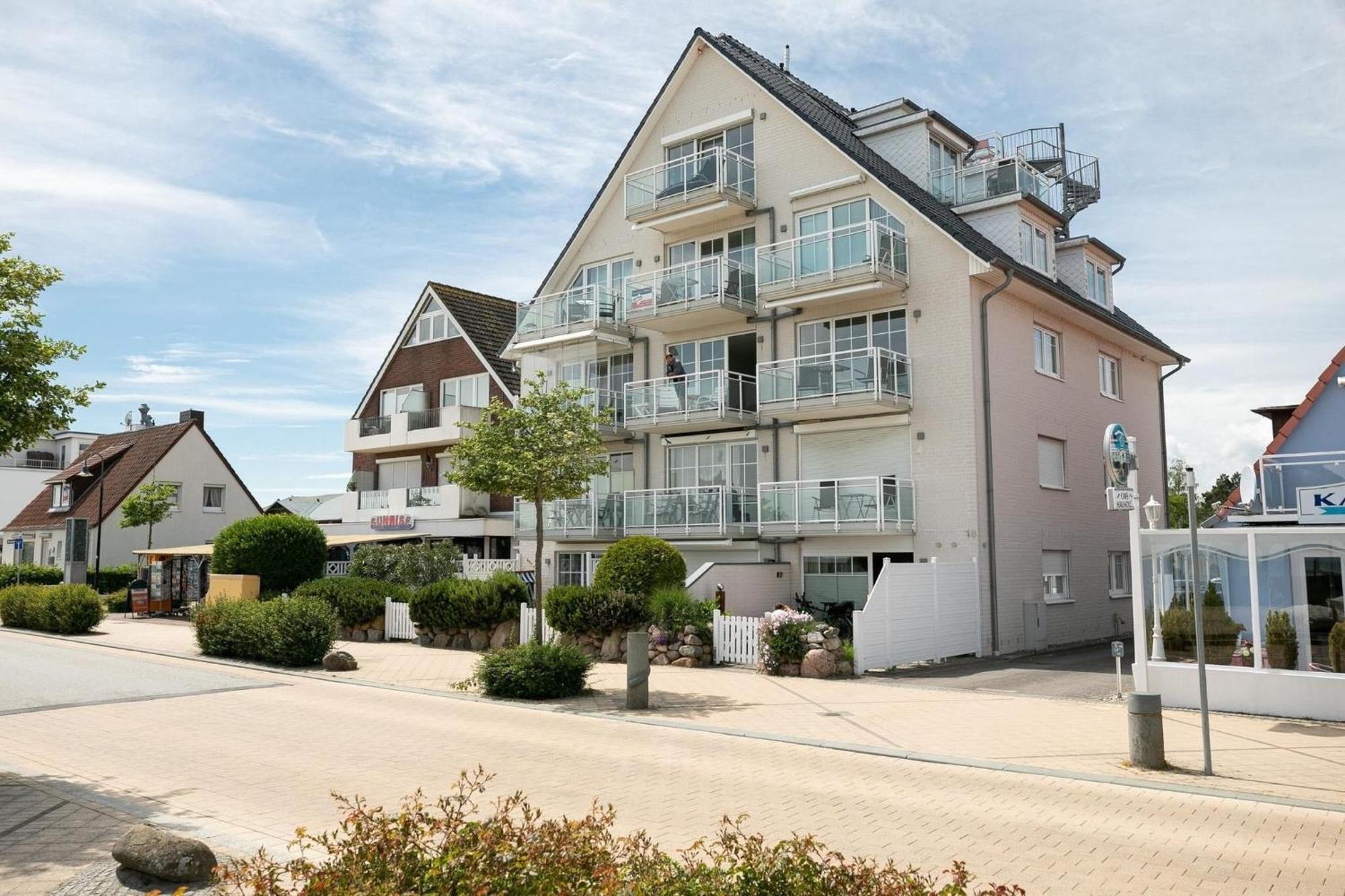 Strand Domizil Wohnung 2 Haffkrug Exterior photo